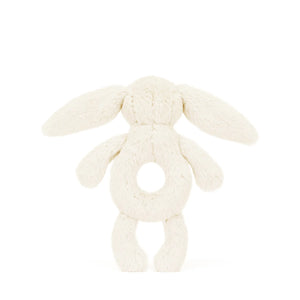 Jellycat bashful cream bunny rattle pure baby