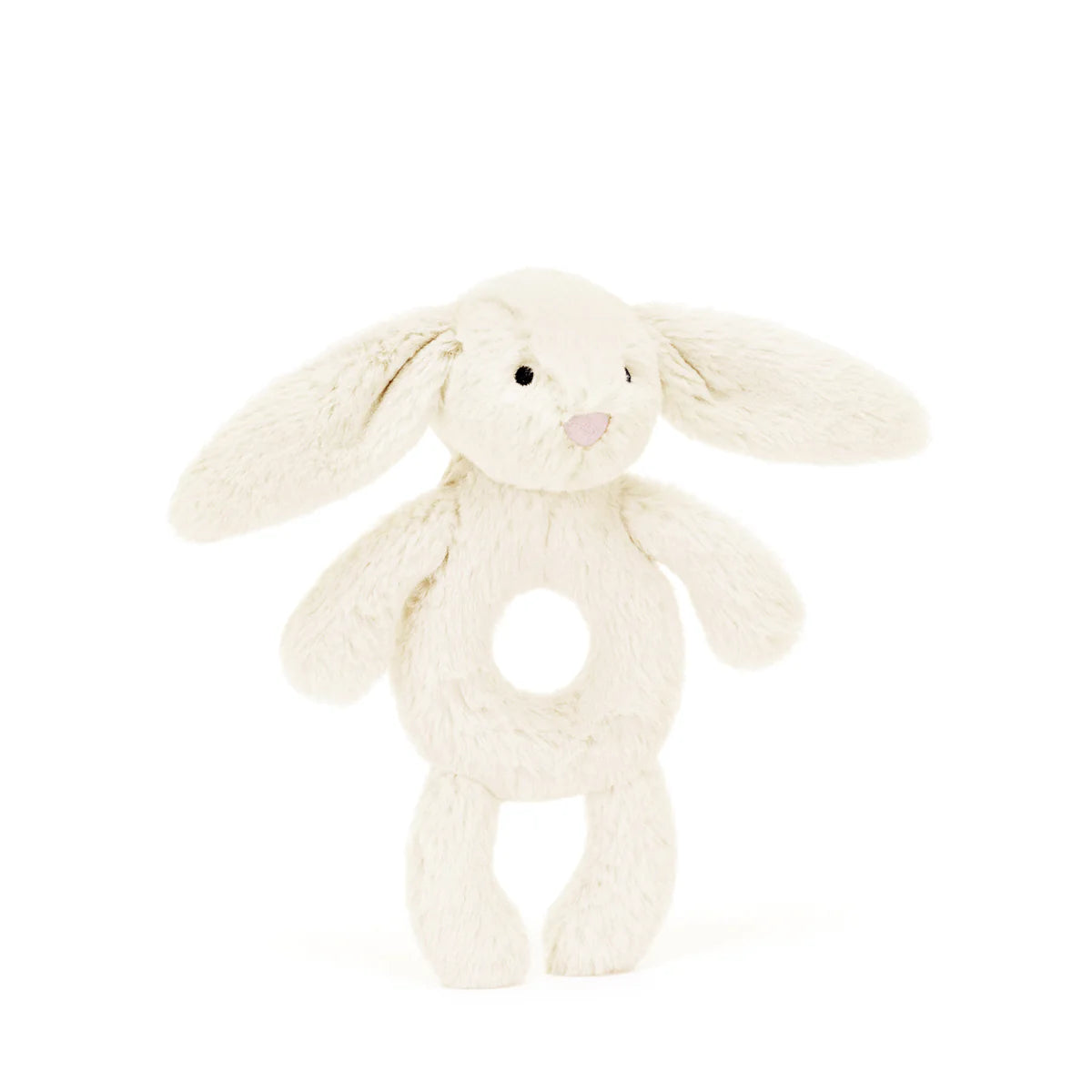 Jellycat bashful cream bunny rattle pure baby