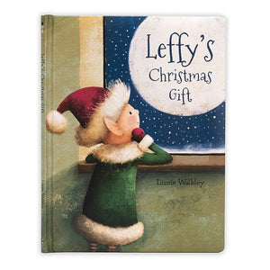 Leffy Elf and book Leffy’s Christmas Gift 