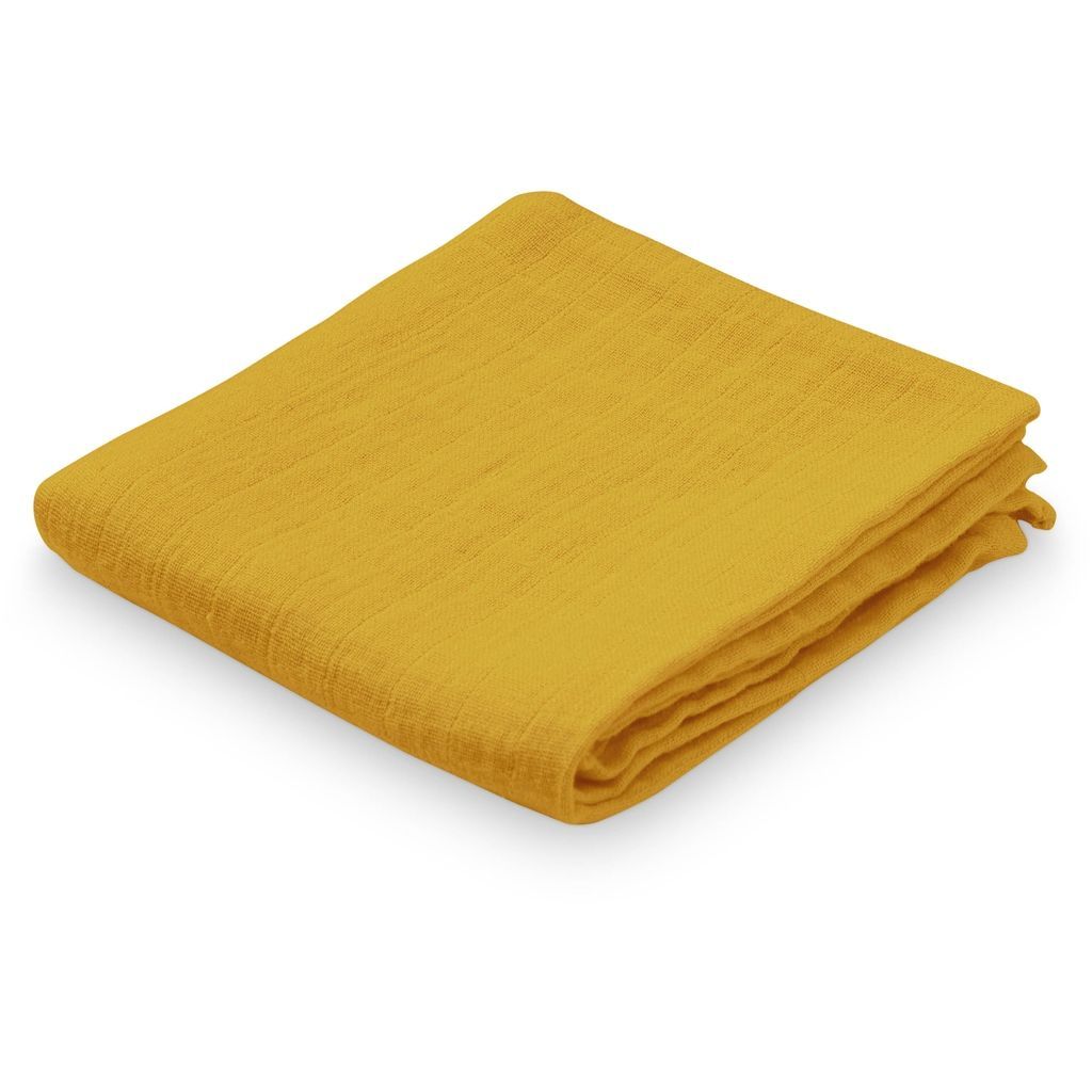 Muslin Cloth - GOTS Mustard – Pure Baby